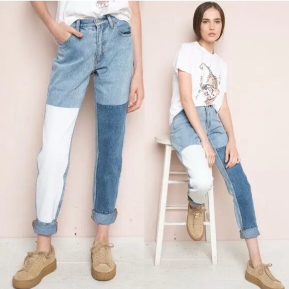 Brandy Melville Denim - Brandy Melville Kenzo Patch Jeans